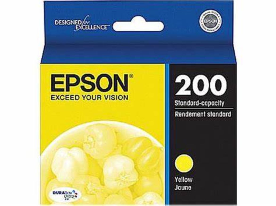 IPS | Epson T200120-S Durabrite Ultra Yellow Ink Cartridge